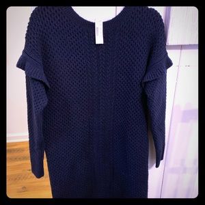 NWT Navy JCrew Cardigan Dress
